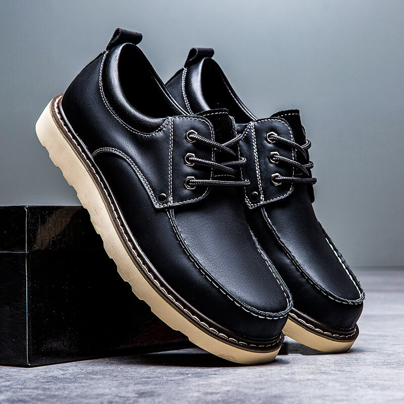 Men's Marcelo Retro Leather Shoes
