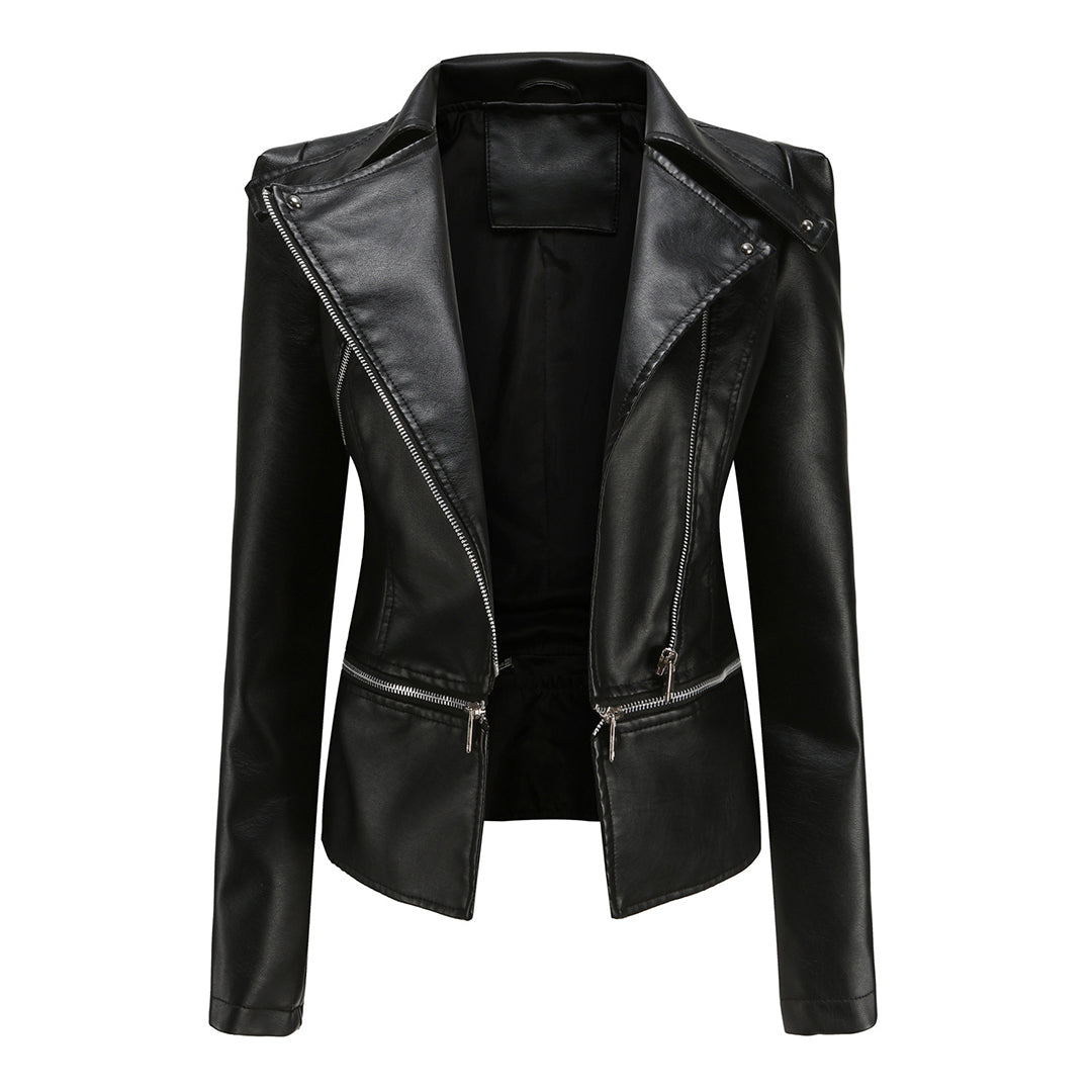 Women's Genuine Leather Jacket - Vonnera