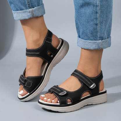 Women's Platform Sandals Adjustable Fit - Vonnera