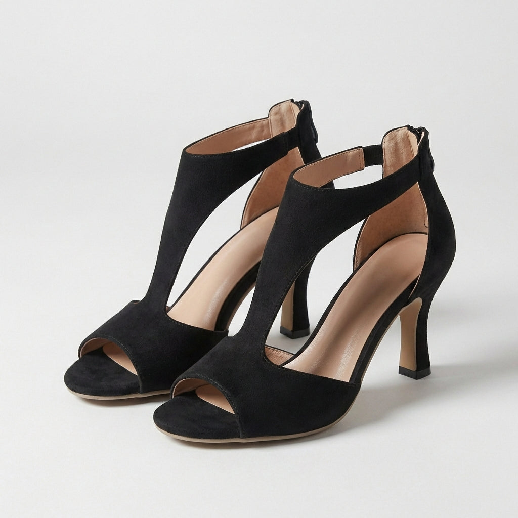 Women's Stiletto Heeled Sandals Peep-Toe