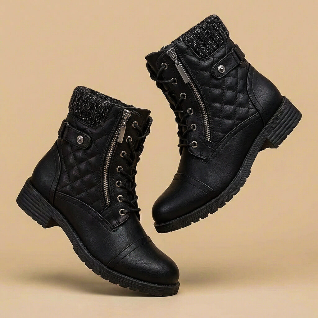 Amara Leather Ankle Boots