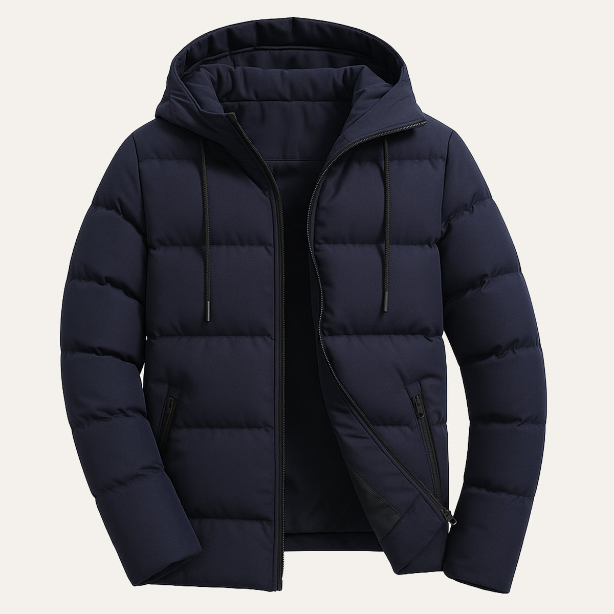 Men's Waterproof Parka Hooded Puffer Jacket - Vonnera