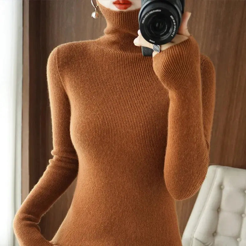 Black Turtleneck Sweater for Women – Cozy & Effortlessly Stylish 8