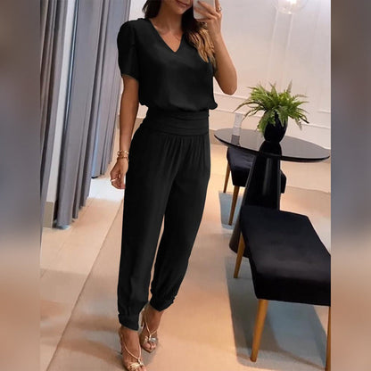 Women's Printed Jumpsuit - Vonnera