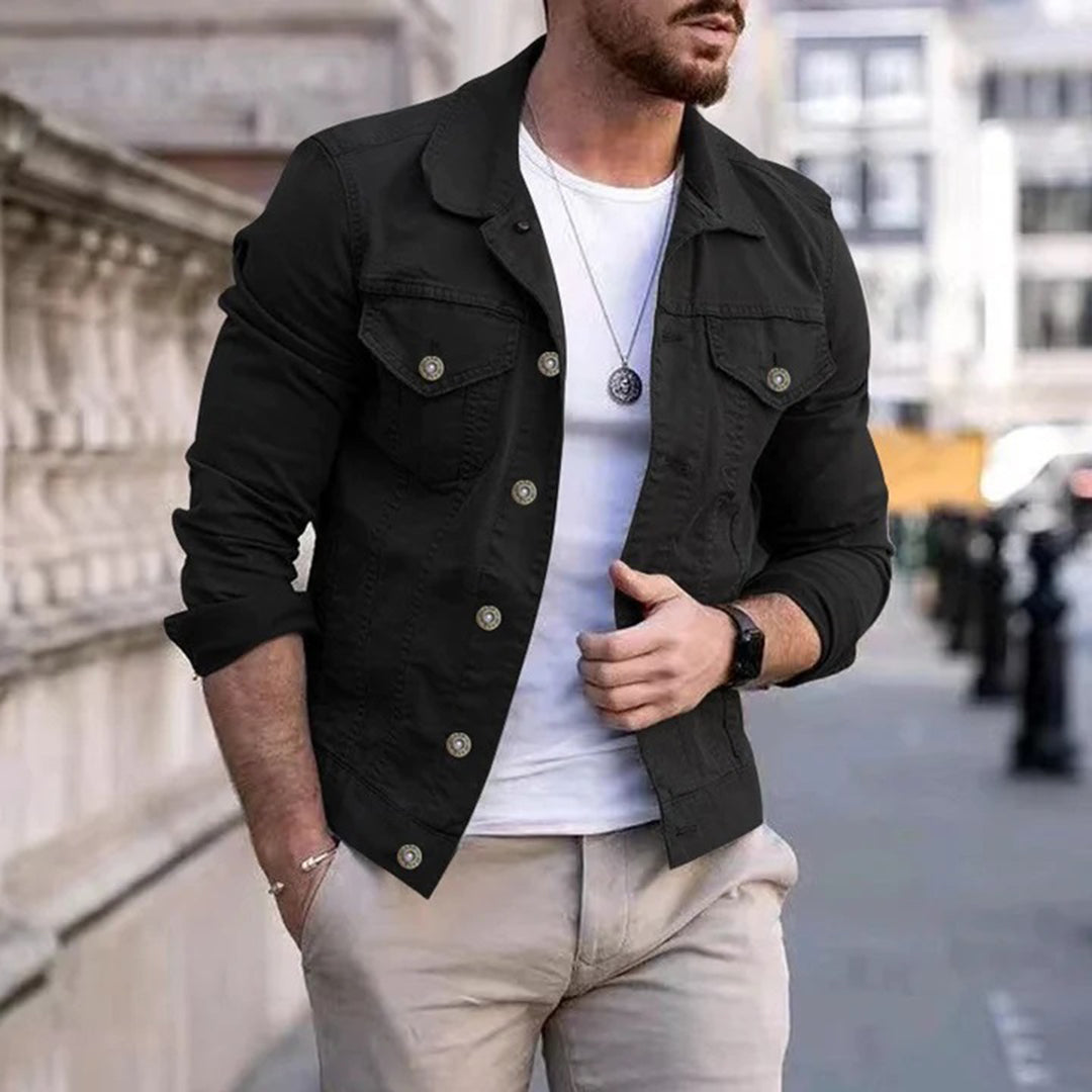Men's Lightweight Spring Jacket Breathable Water Resistant - Vonnera