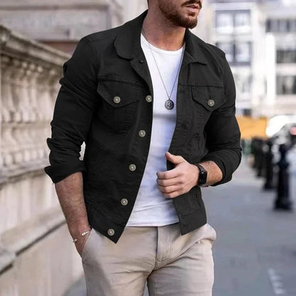 Men's Lightweight Spring Jacket Breathable Water Resistant - Vonnera
