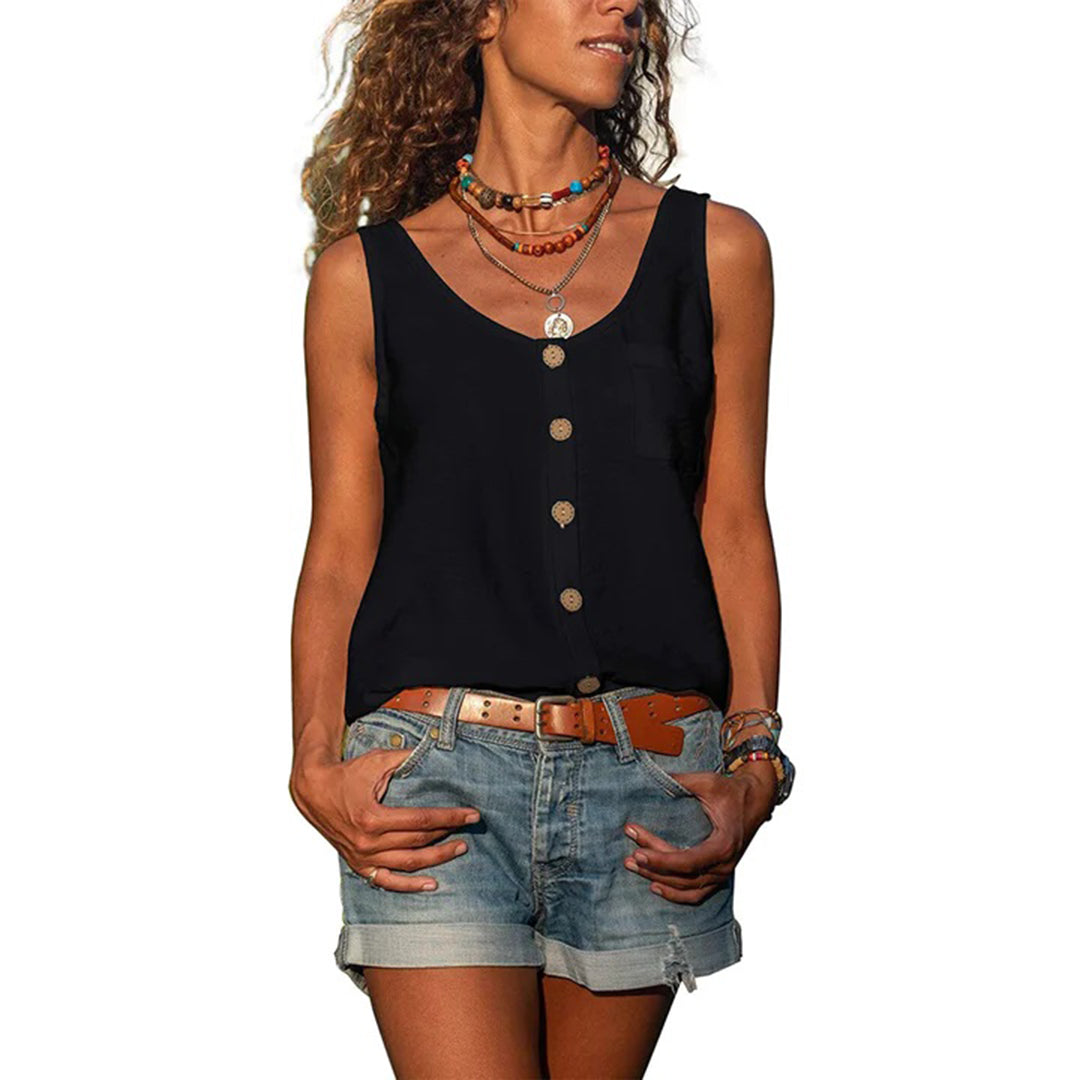Women's Sleeveless Casual Loose Fit