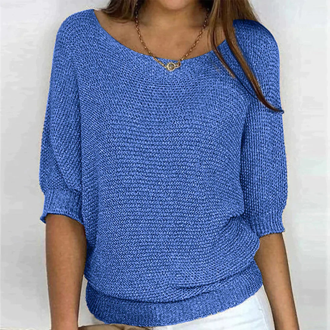 Women's Oversized Sweater Cozy Knit Beige
