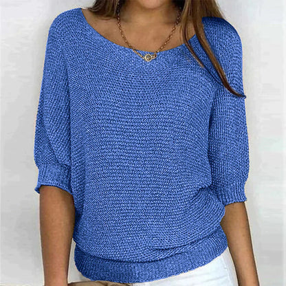 Women's Oversized Sweater Cozy Knit Beige