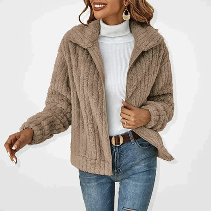 Women's Fluffy Cardigan - Vonnera