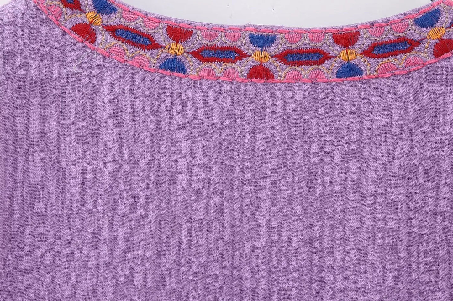 Women's Embroidered Boho Vest