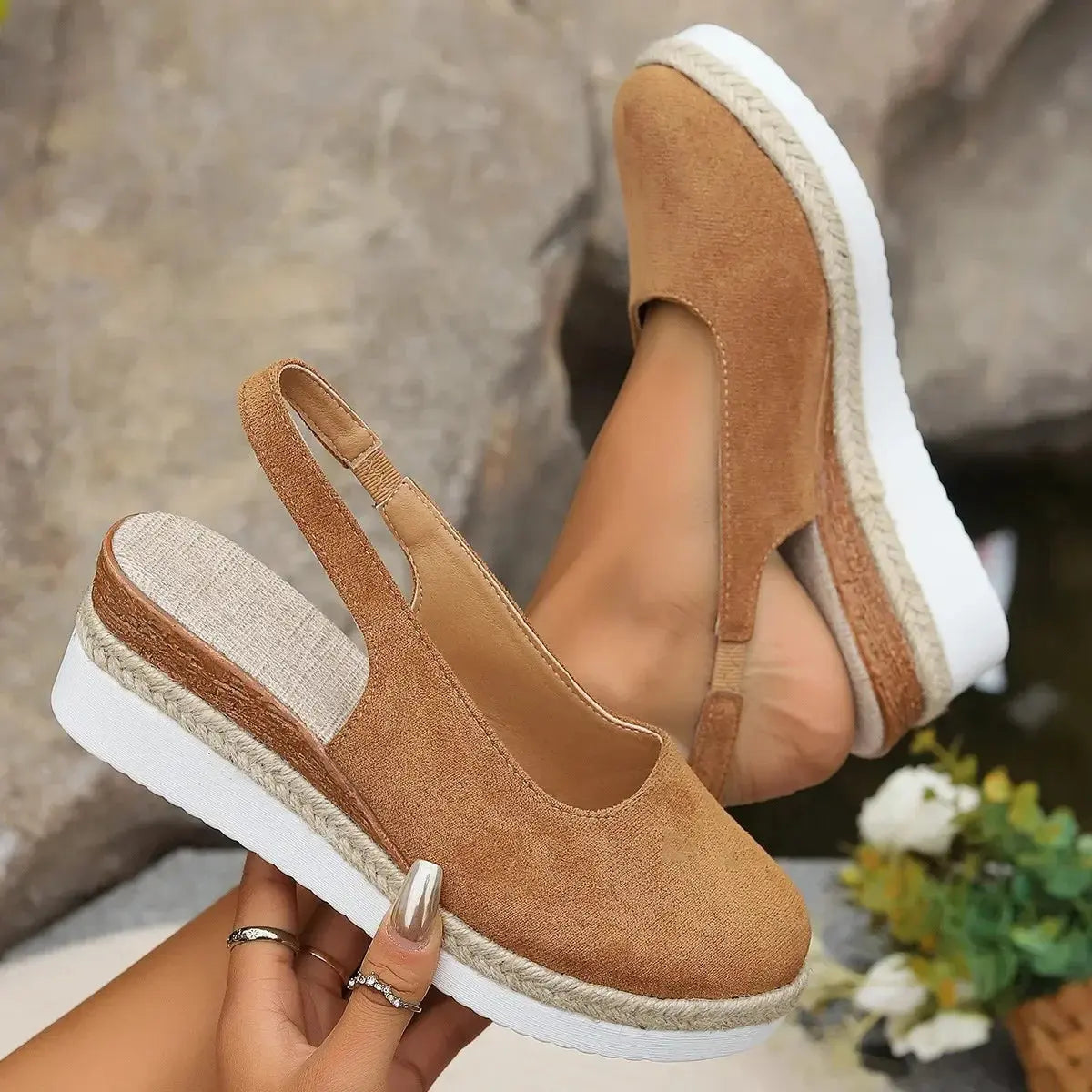 Women's Wedge Sandals Comfortable Summer - Vonnera