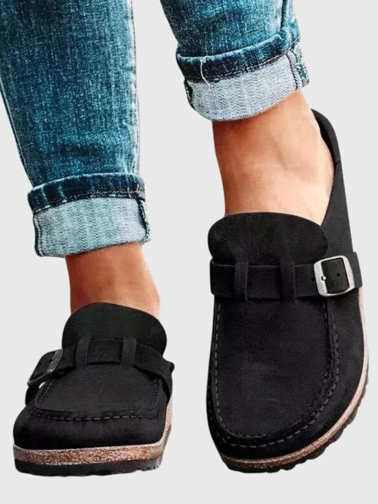 Women's Backless Slip-On Loafers