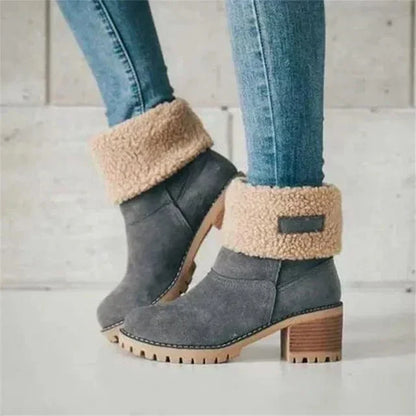Women's Wool Mid-Calf Winter Boots