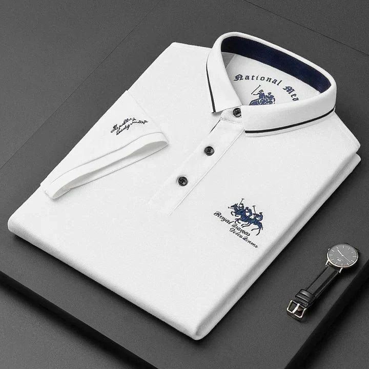 Men's Classic Cotton Polo Shirt