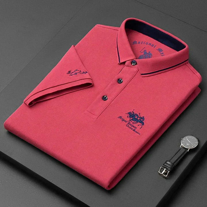 Men's Classic Cotton Polo Shirt