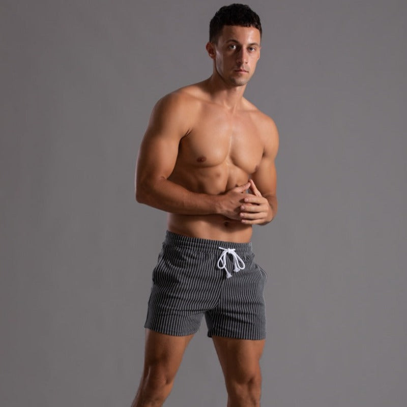 Men's Stretch Fitness Shorts Comfortable Flexibility - Vonnera