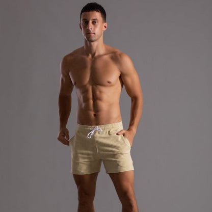 Men's Stretch Fitness Shorts Comfortable Flexibility