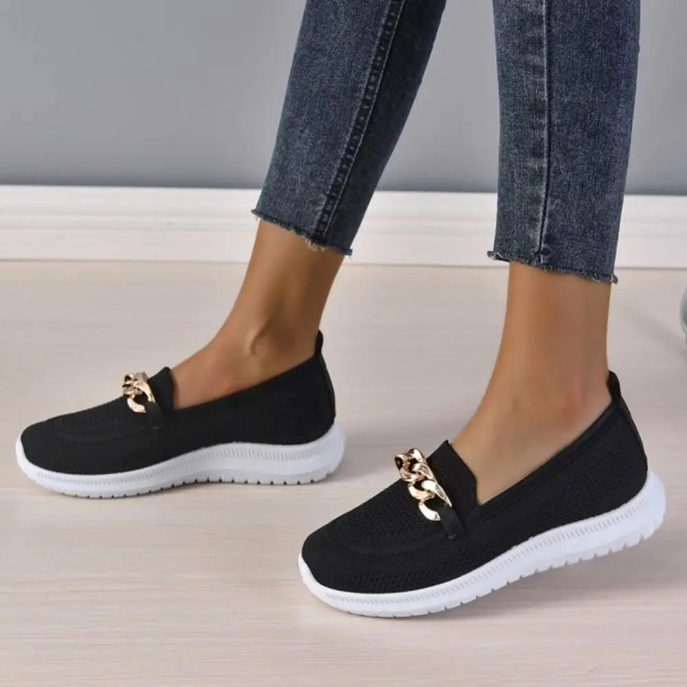 Breathable Slip-On Loafers for Women – Effortless Style & Comfort