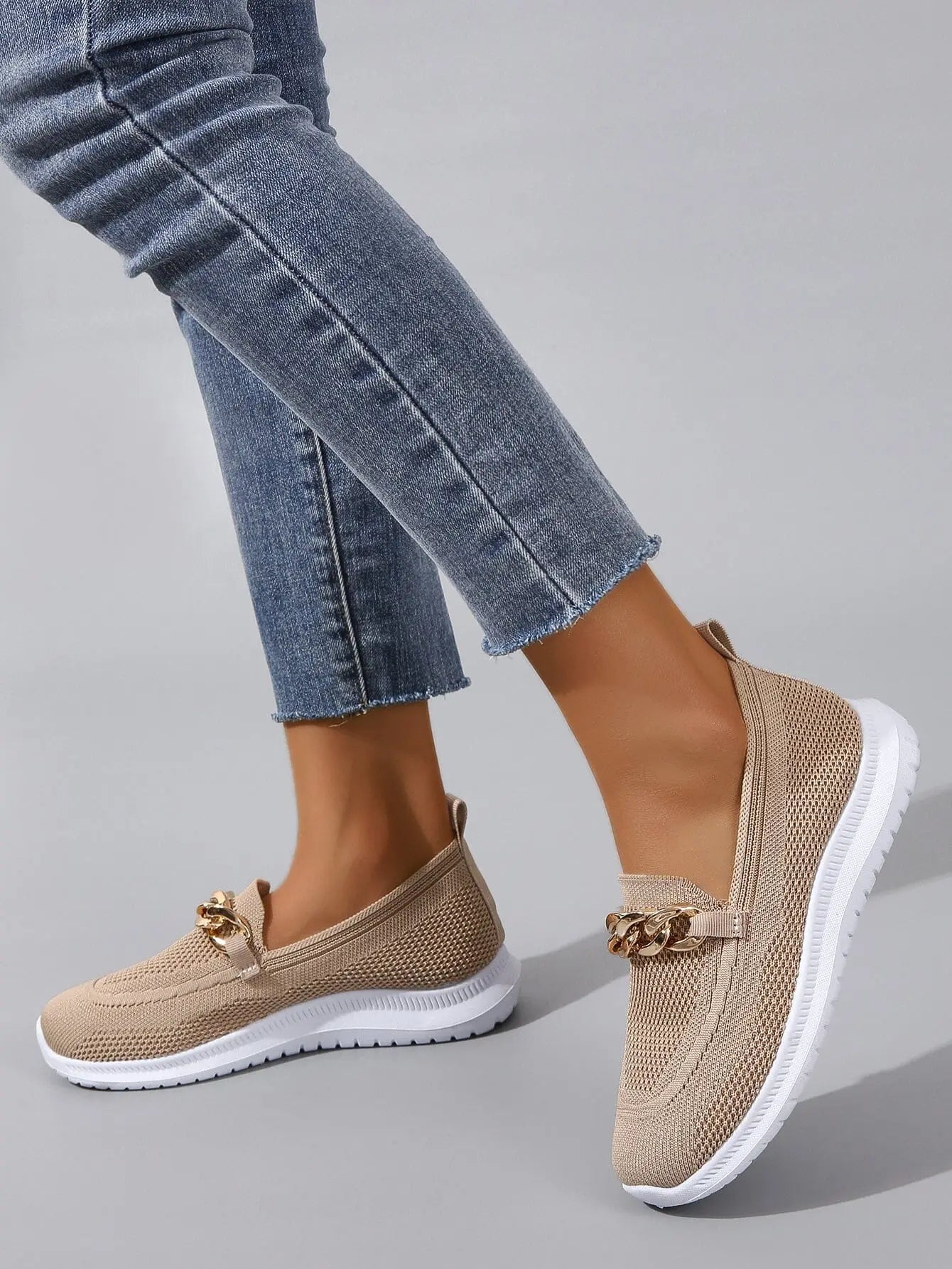 Women's Breathable Slip-On Loafers Comfortable - Vonnera