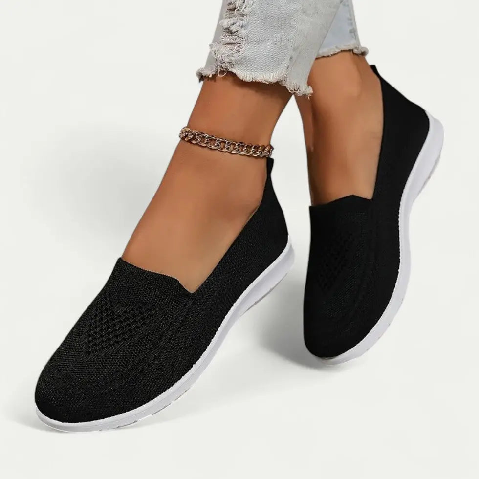 Women's Slip-On Walking Shoes Breathable Comfortable - Vonnera