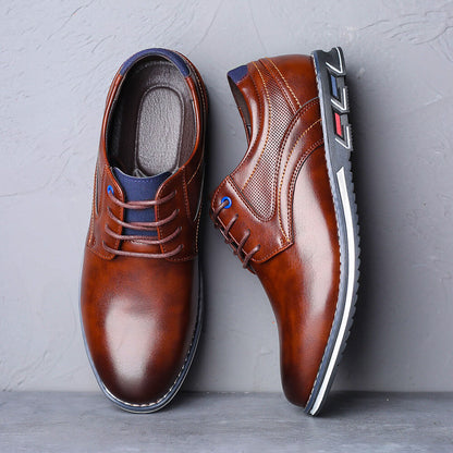 Men's Lucciano Santi Leather Shoes
