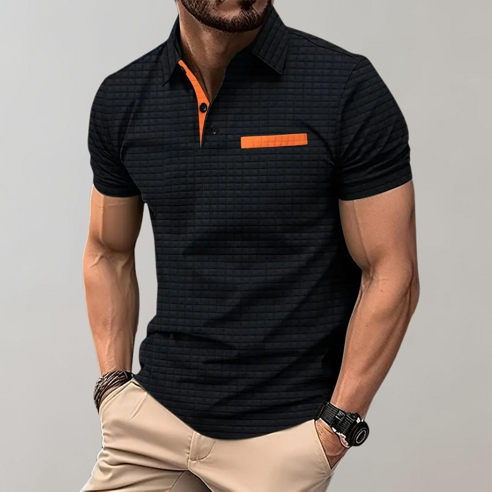 Men's Slim Fit Polo Shirt Comfortable Cotton - Vonnera