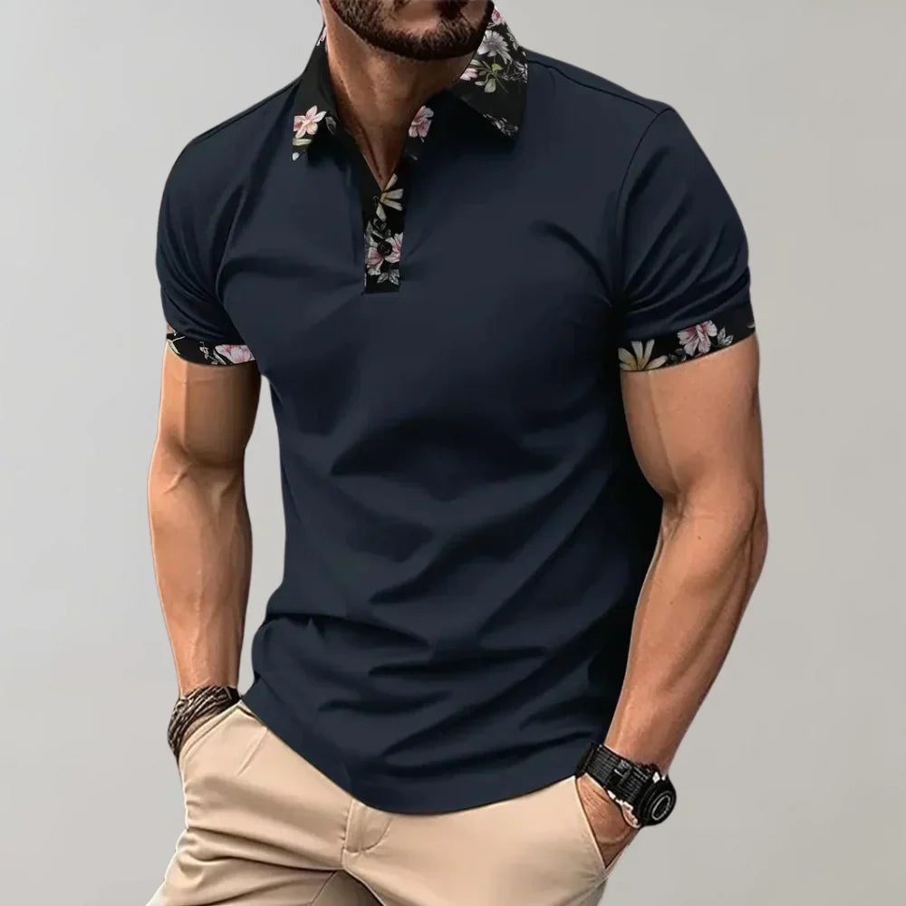 Men's Polo Shirt Classic Fit Short Sleeve - Vonnera