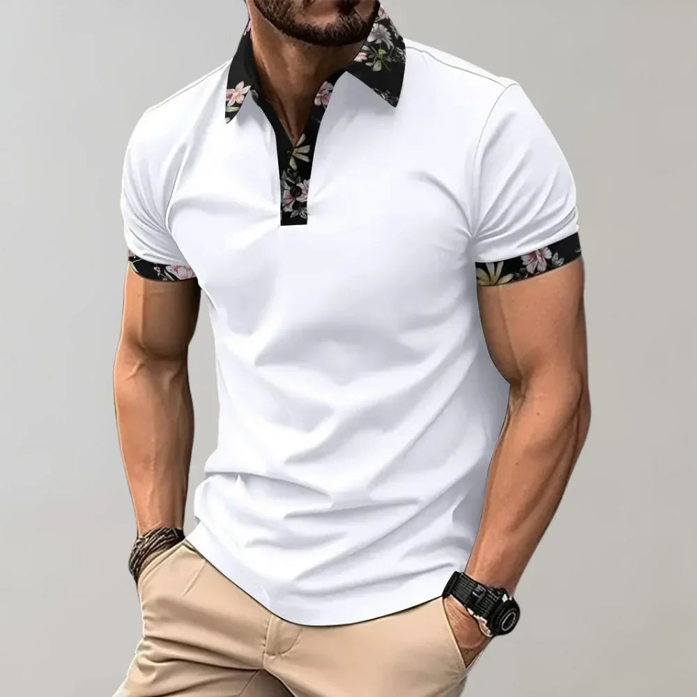 Men's Polo Shirt Classic Fit Short Sleeve