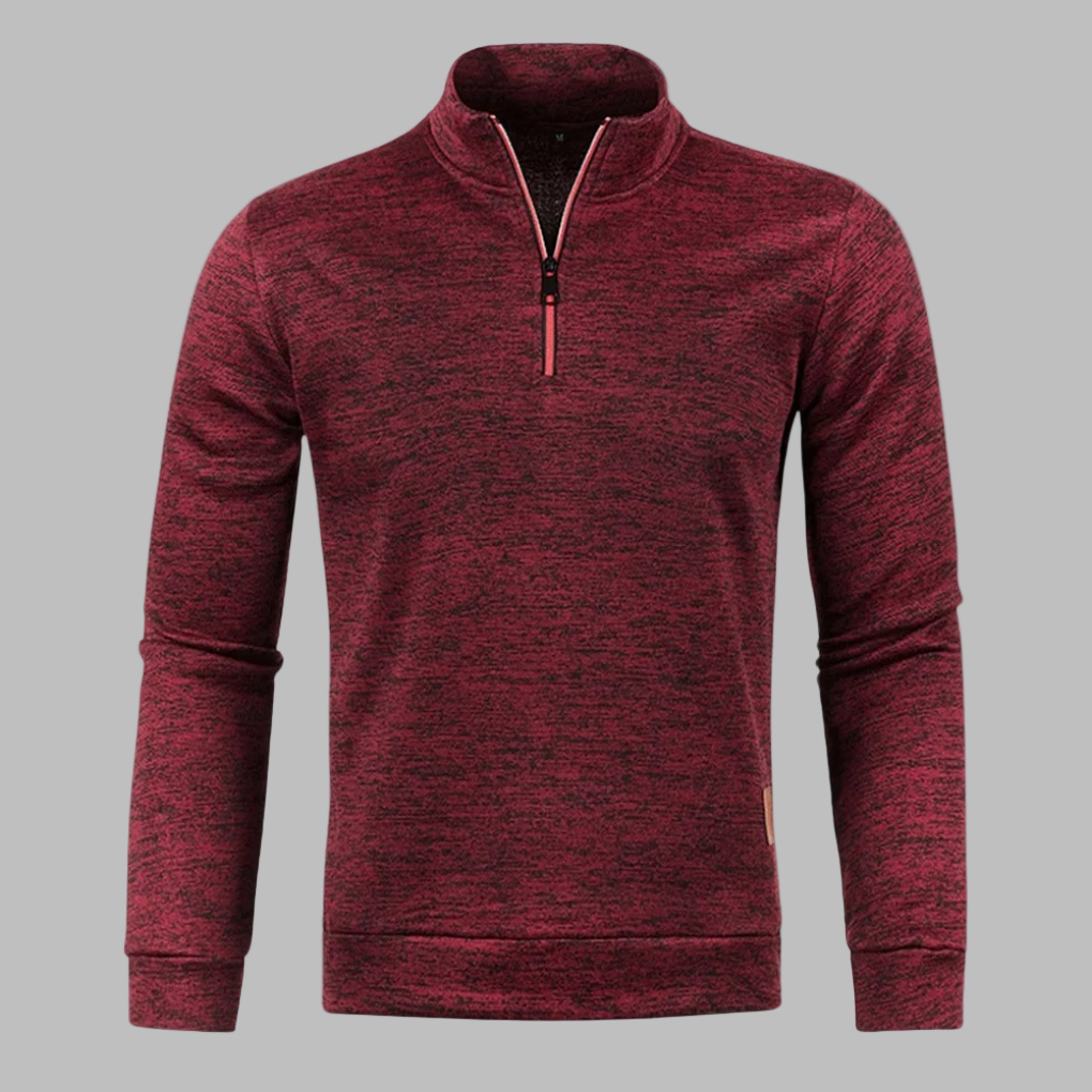 Men's Zipper Sweater Lightweight - Vonnera