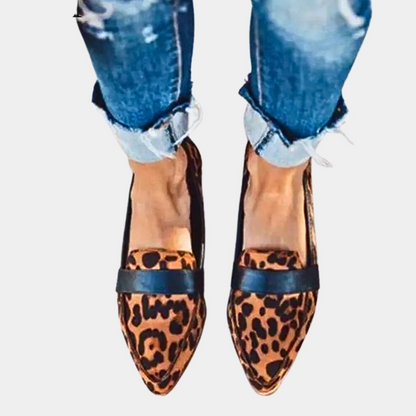 Women's Suede Slip On Loafers