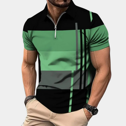 Men's Polo Shirt Short Sleeve Cotton