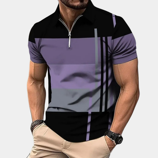 Men's Polo Shirt Short Sleeve Cotton