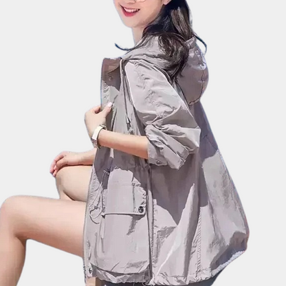 Women's Lightweight Summer Jacket UV Protection Breathable Outdoor