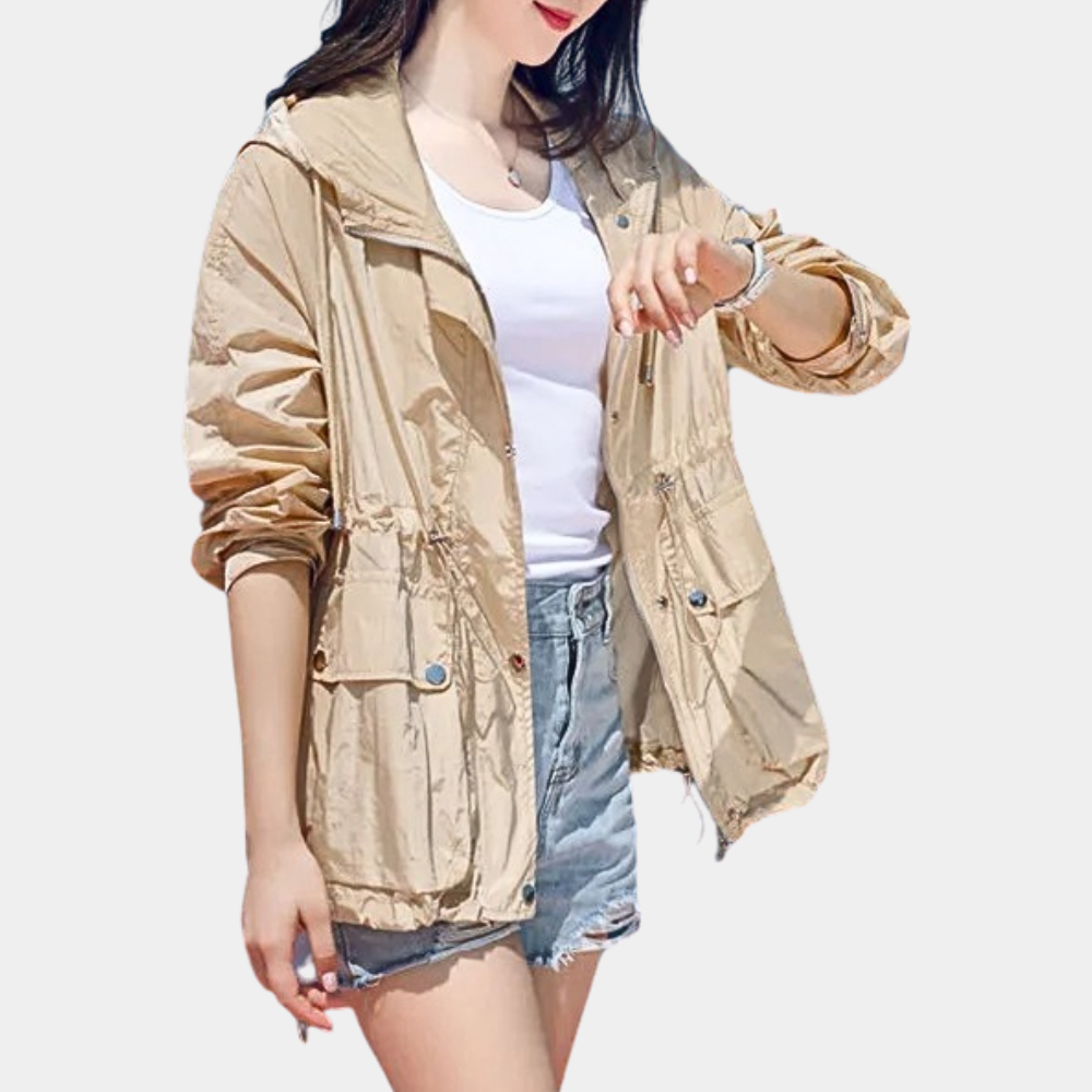 Women's Lightweight Summer Jacket UV Protection Breathable Outdoor