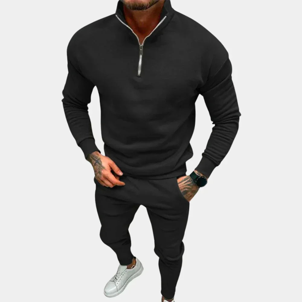 Men's Slim Fit Jogger Suit - Vonnera