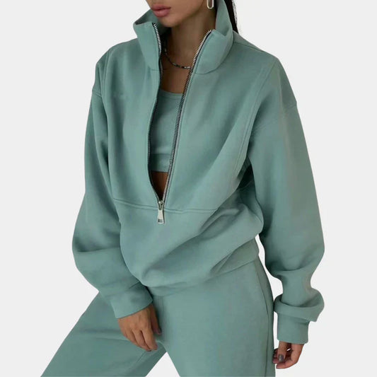 Women's Zipper Tracksuit - Vonnera