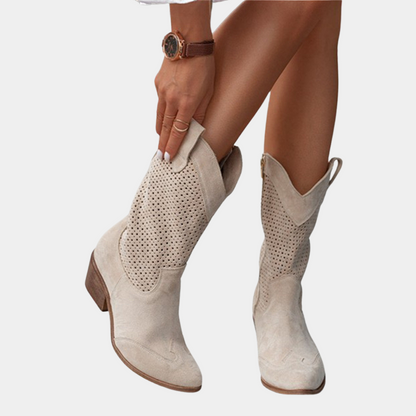 Women's Mid Shaft Side Zip Boots