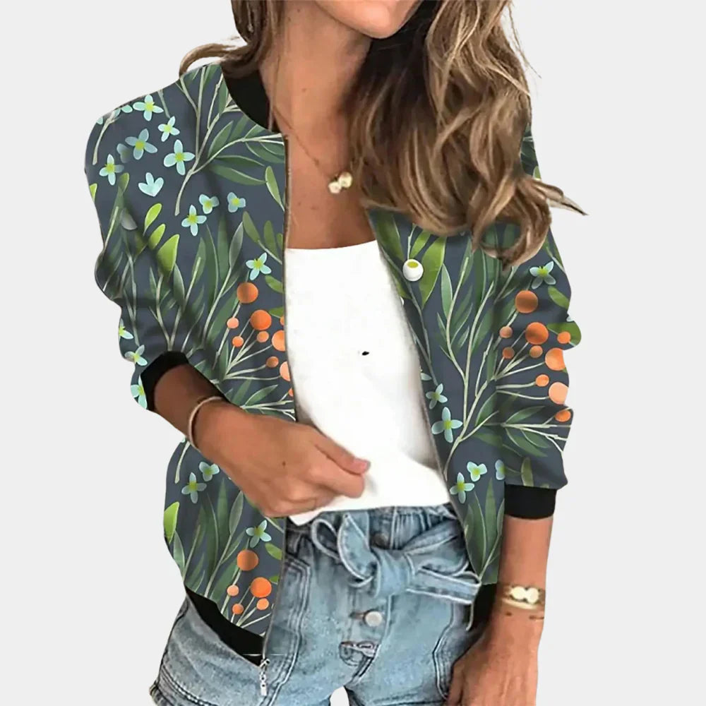 Women's Floral Printed Jacket