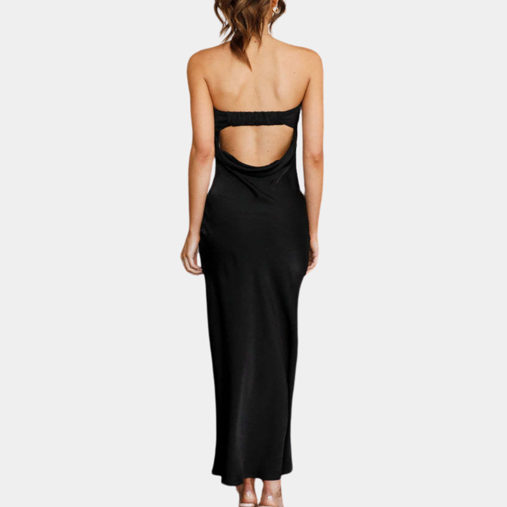 Women's Strapless Evening Gown