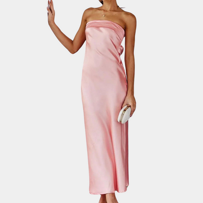 Women's Strapless Evening Gown