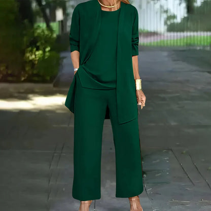 Women's Three Piece Pantsuit - Vonnera