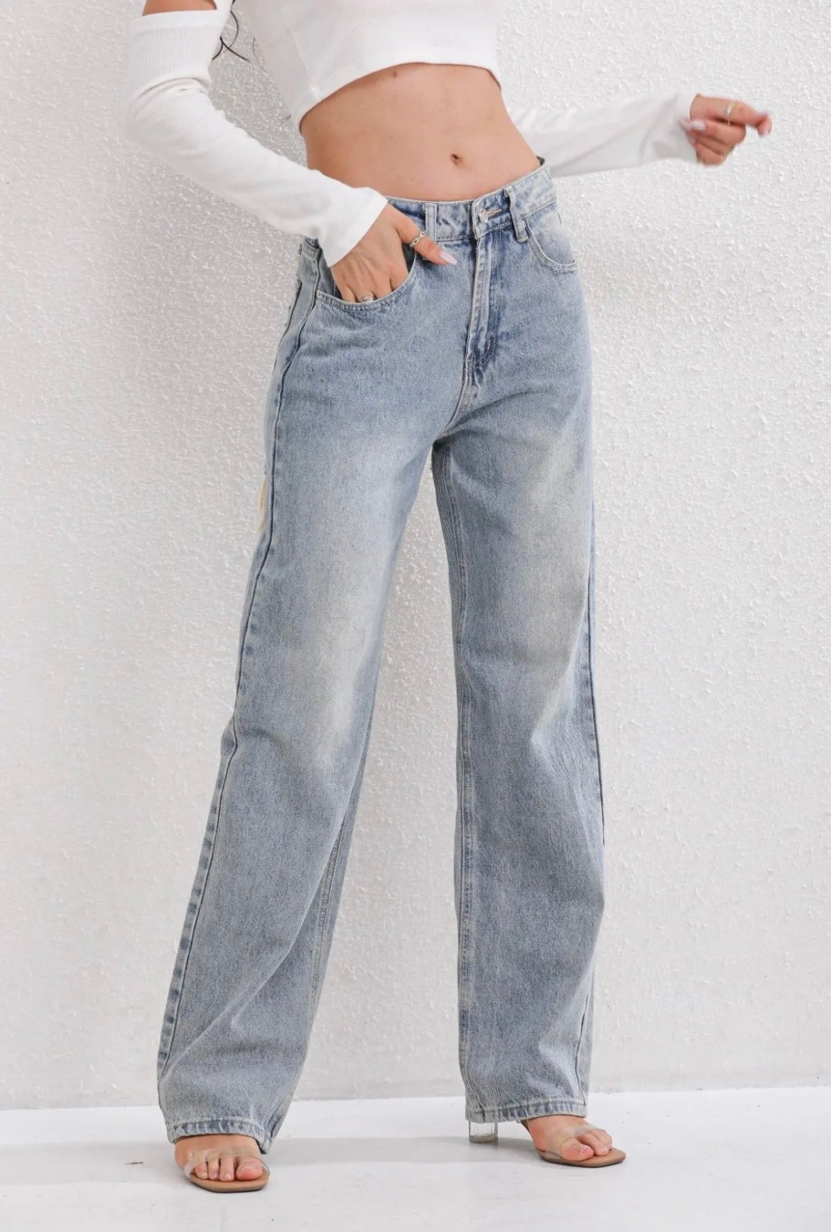 Women's Ripped Vintage Jeans