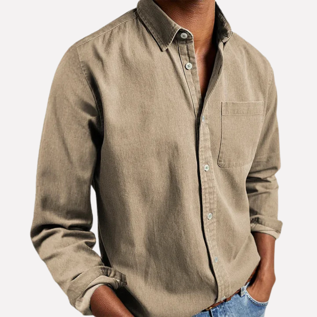 Men's Relaxed Fit Casual Shirt