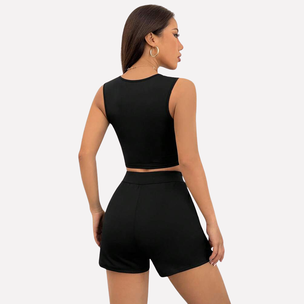 Women's Vest And Skort Set