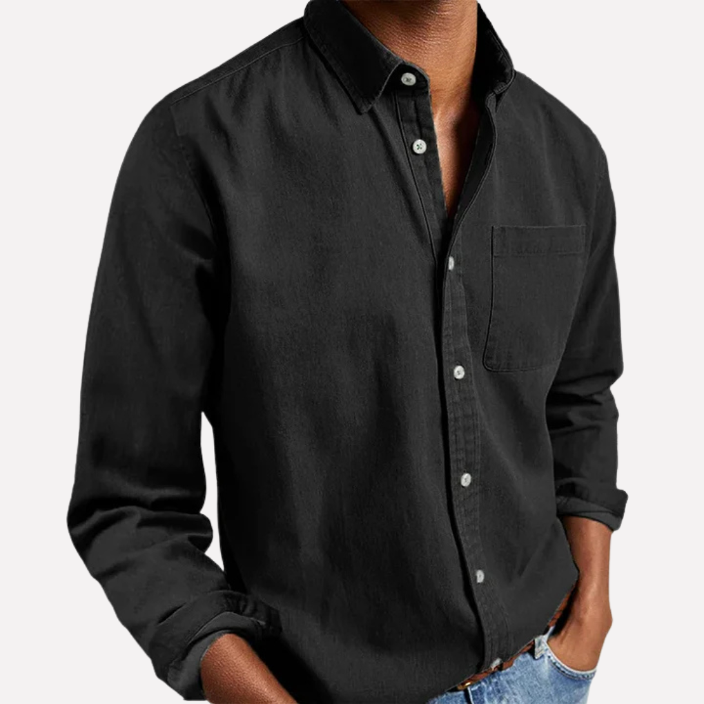 Men's Relaxed Fit Casual Shirt