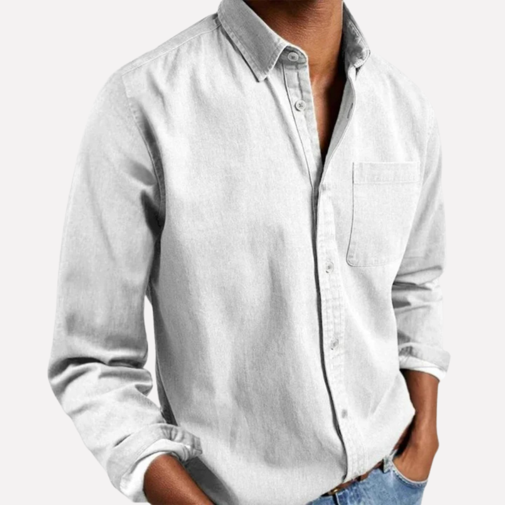 Men's Relaxed Fit Casual Shirt