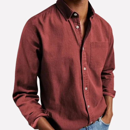 Men's Relaxed Fit Casual Shirt