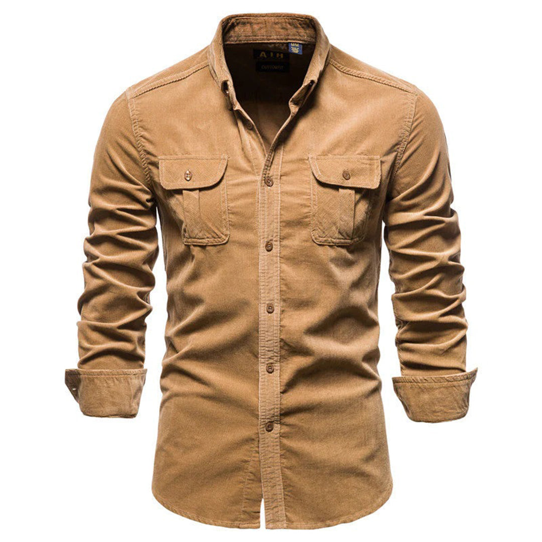 Men's Corduroy Summer Shirt - Vonnera
