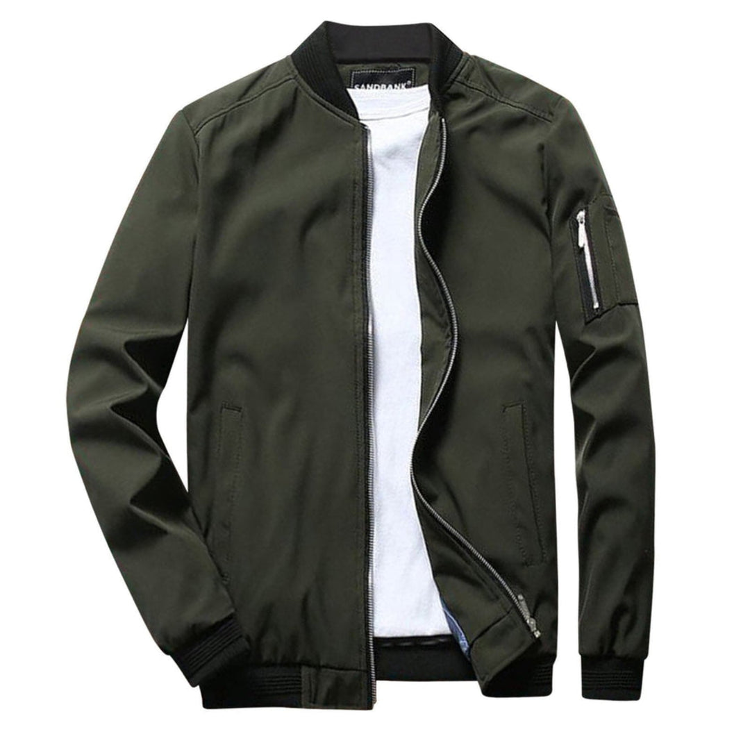 Men's Lightweight Zip-Up Jacket With Pocket